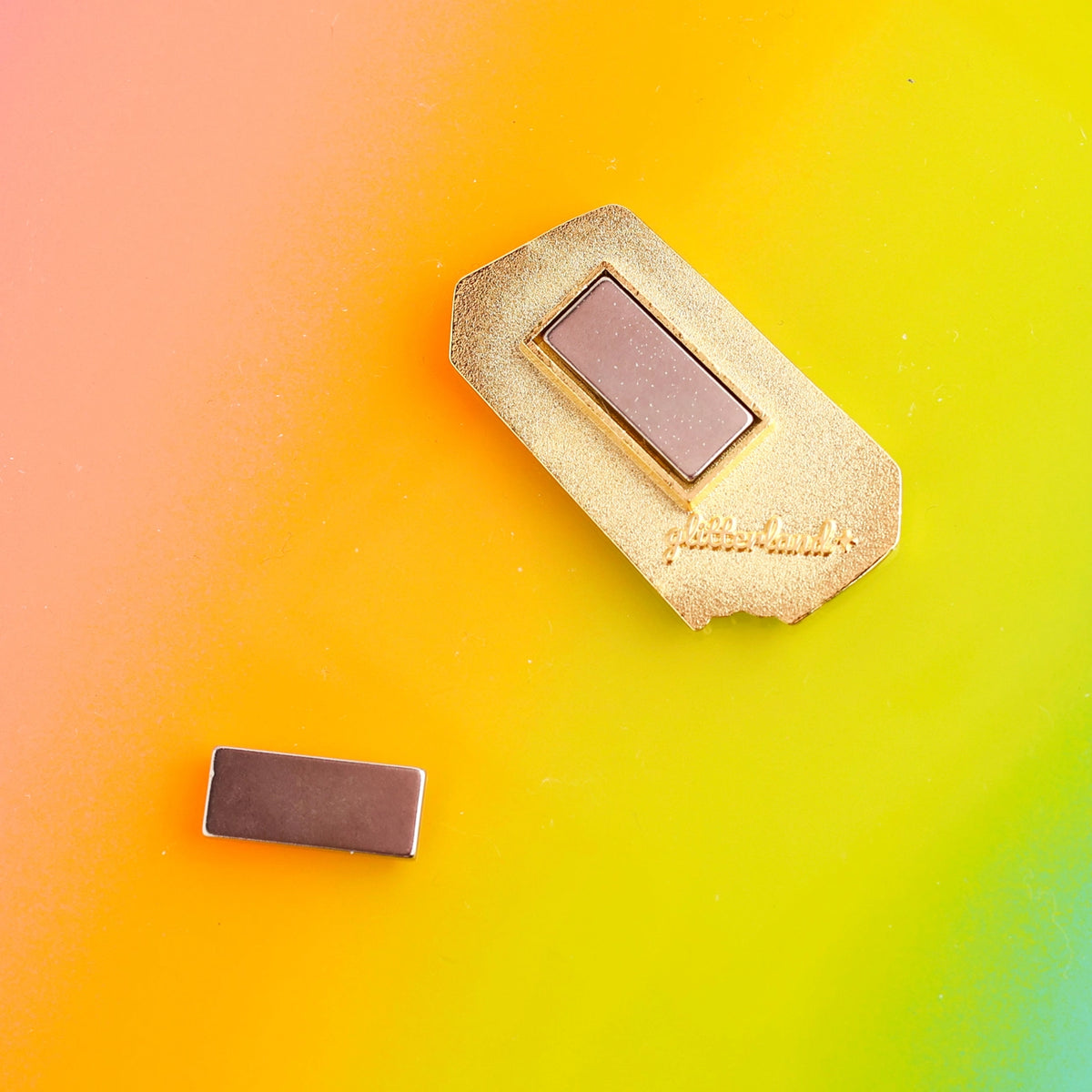 Rainbow Brownie Needle Minder