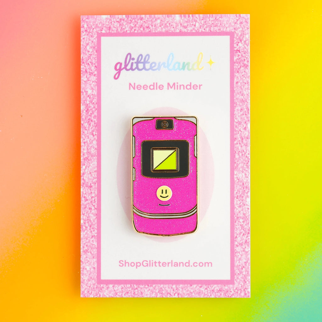Y2K Flip Phone Needle Minder