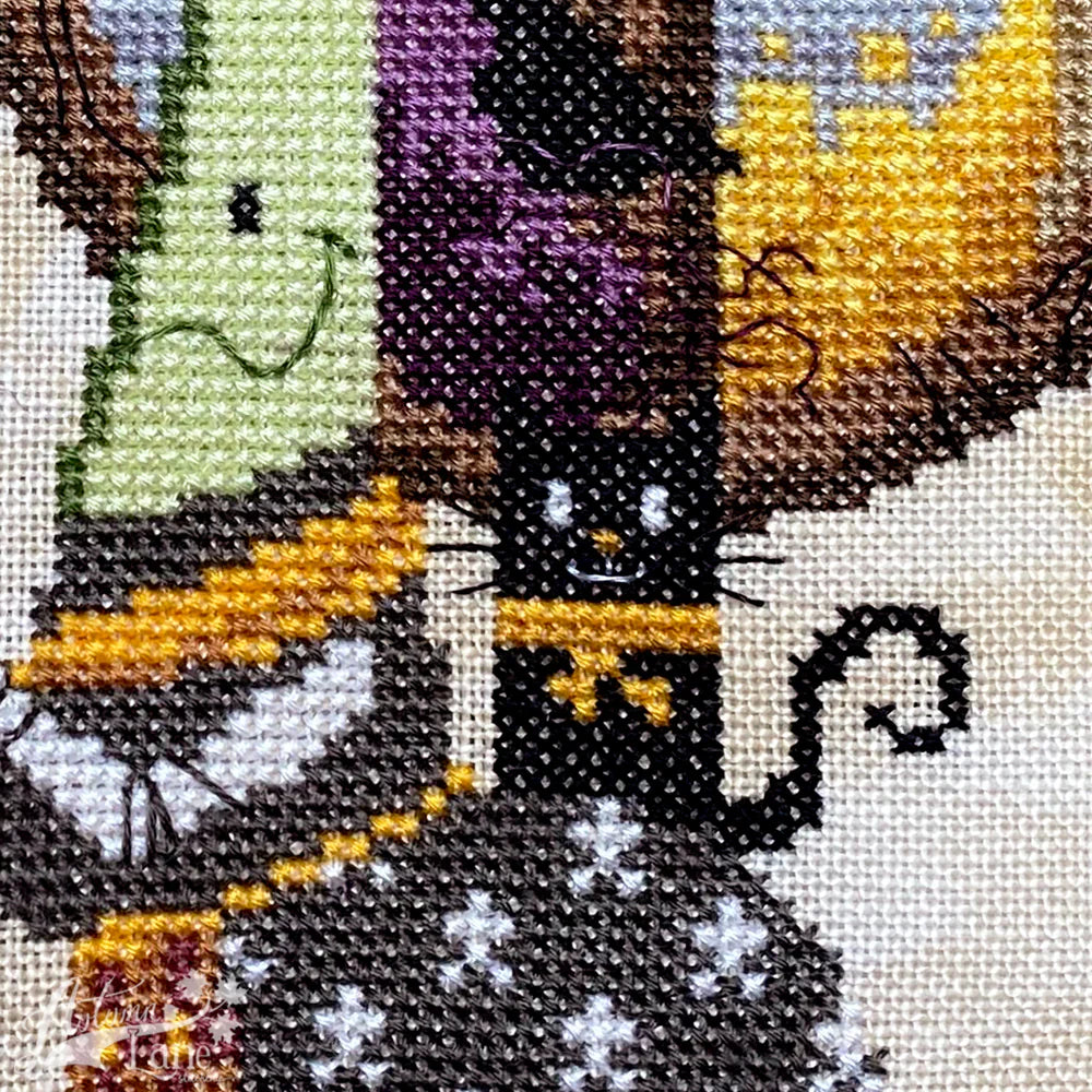 Hilda the Garden Witch - Cross Stitch Pattern