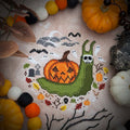 Halloween Snail - Cross Stitch Pattern