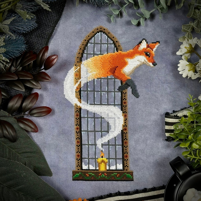 Candle Fox - Cross Stitch Pattern