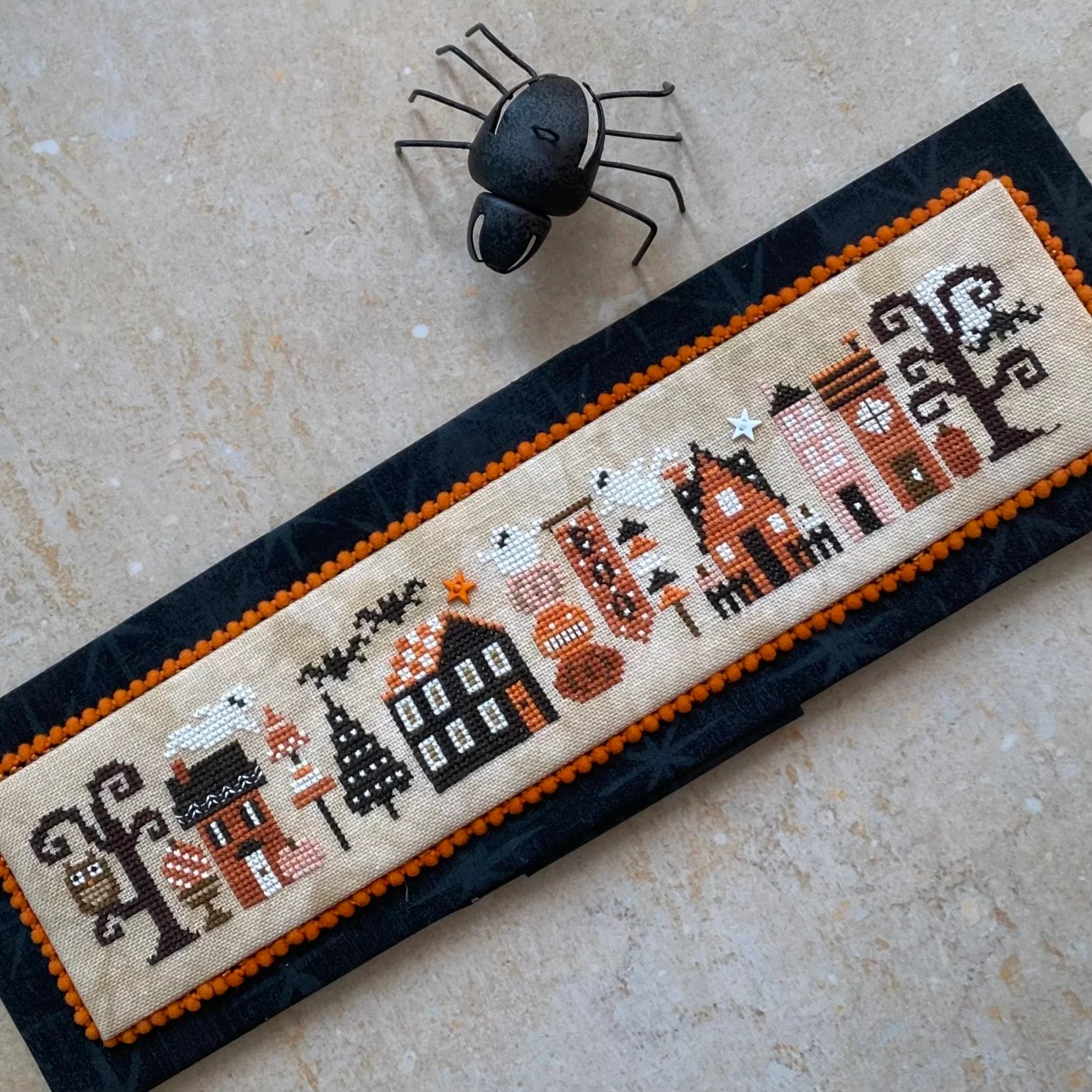 Halloween Tiny Town - Cross Stitch Pattern