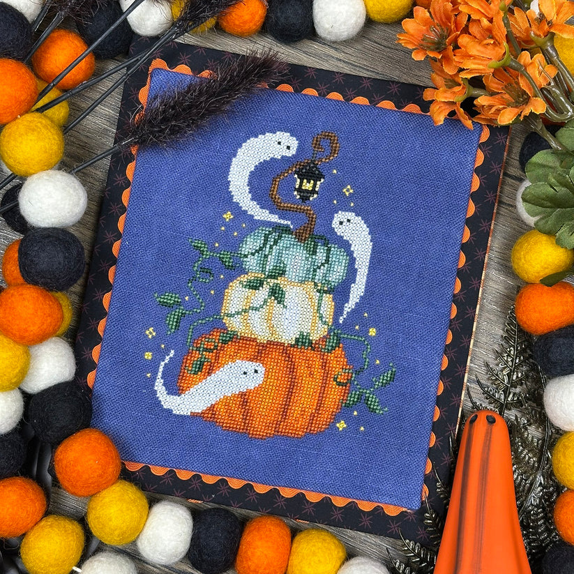 Pumpkin Lantern - Cross Stitch Pattern