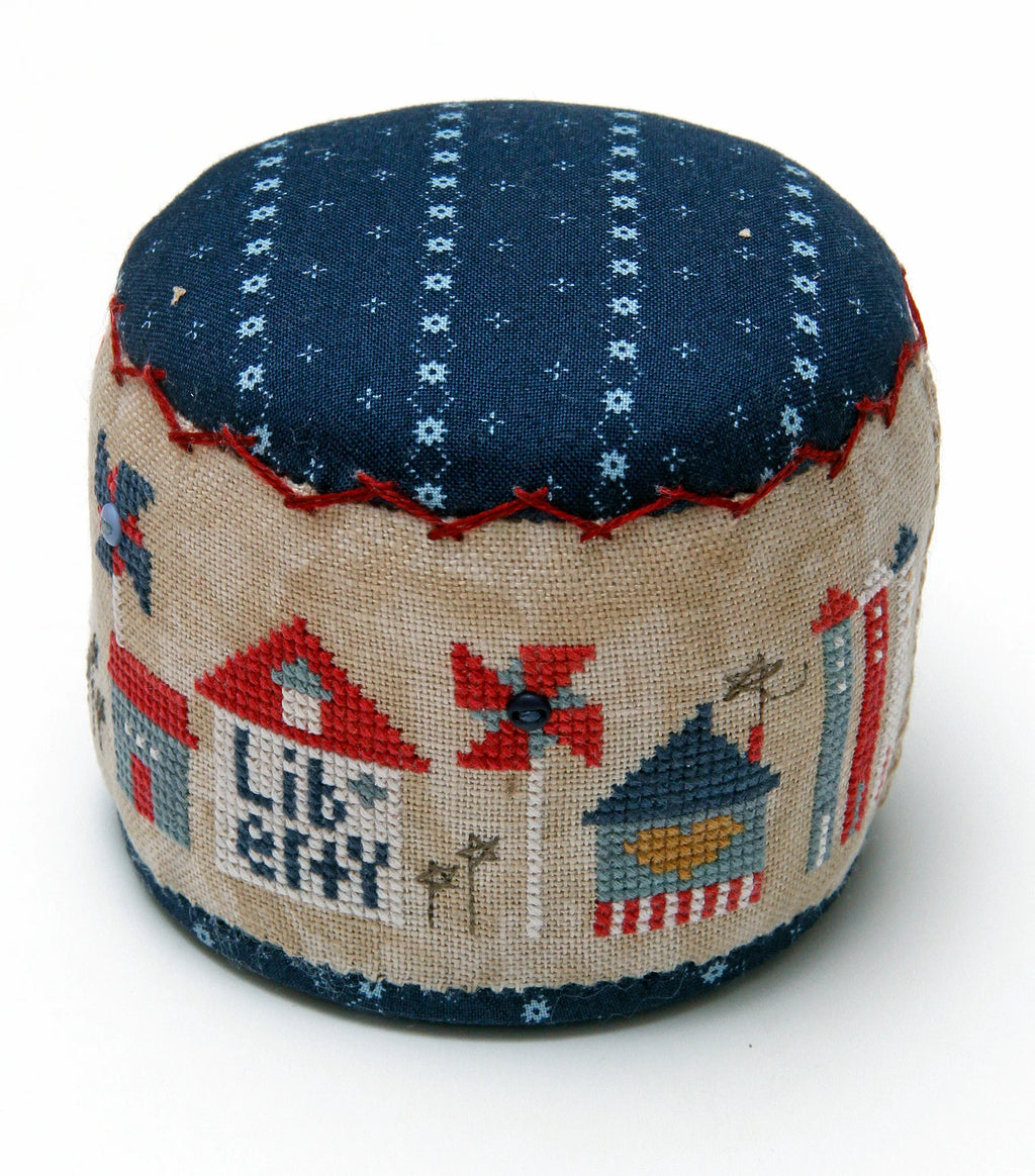 Patriotic Tiny Town - Cross Stitch Pattern