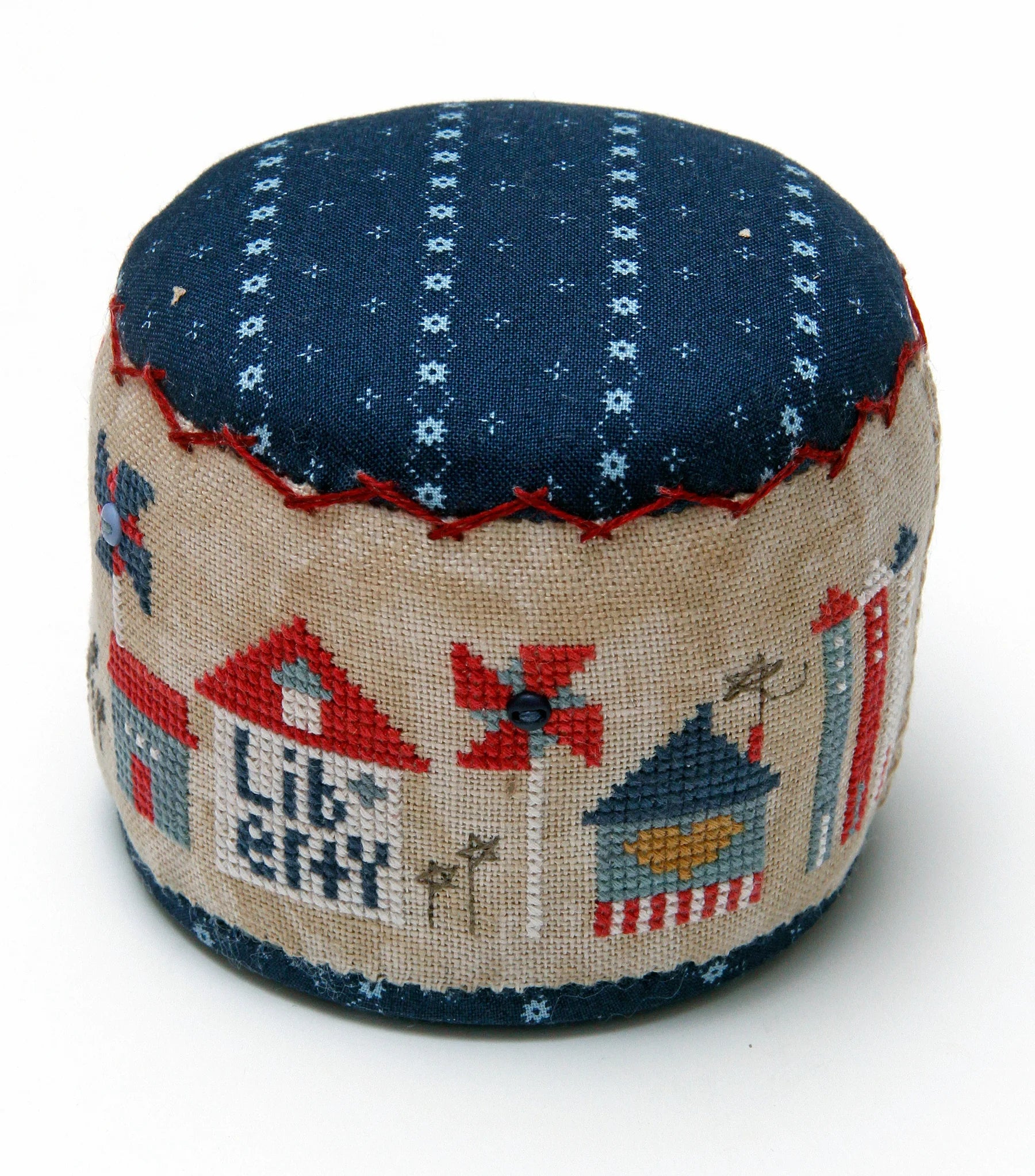 Patriotic Tiny Town - Cross Stitch Pattern