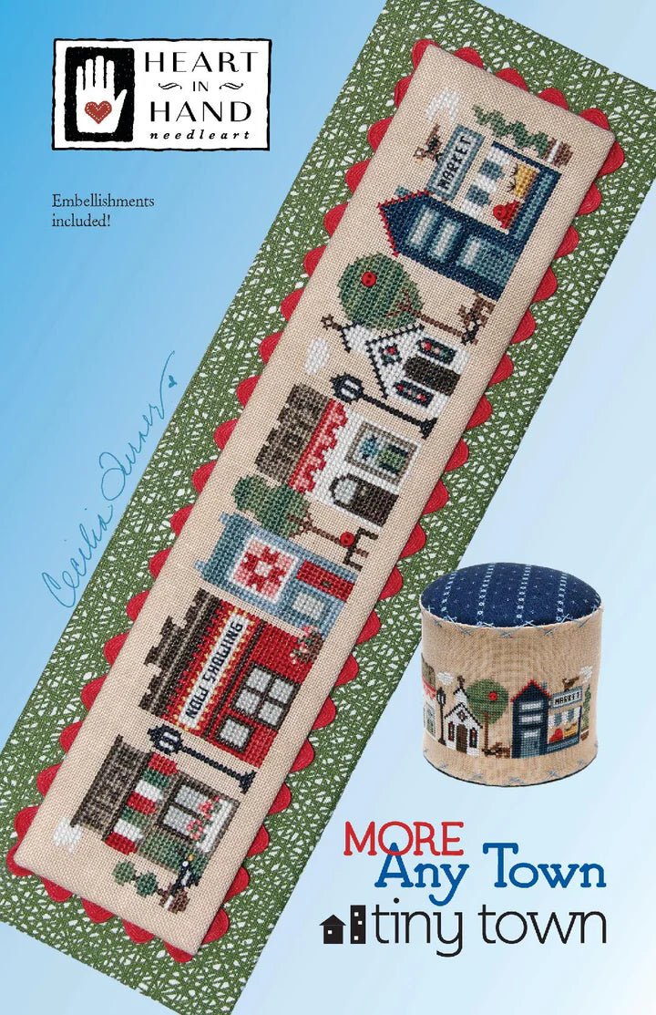 More Any Town Tiny Town - Cross Stitch Pattern