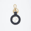 Navy Self-Finishing Key Fob