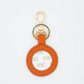 Orange Self-Finishing Key Fob