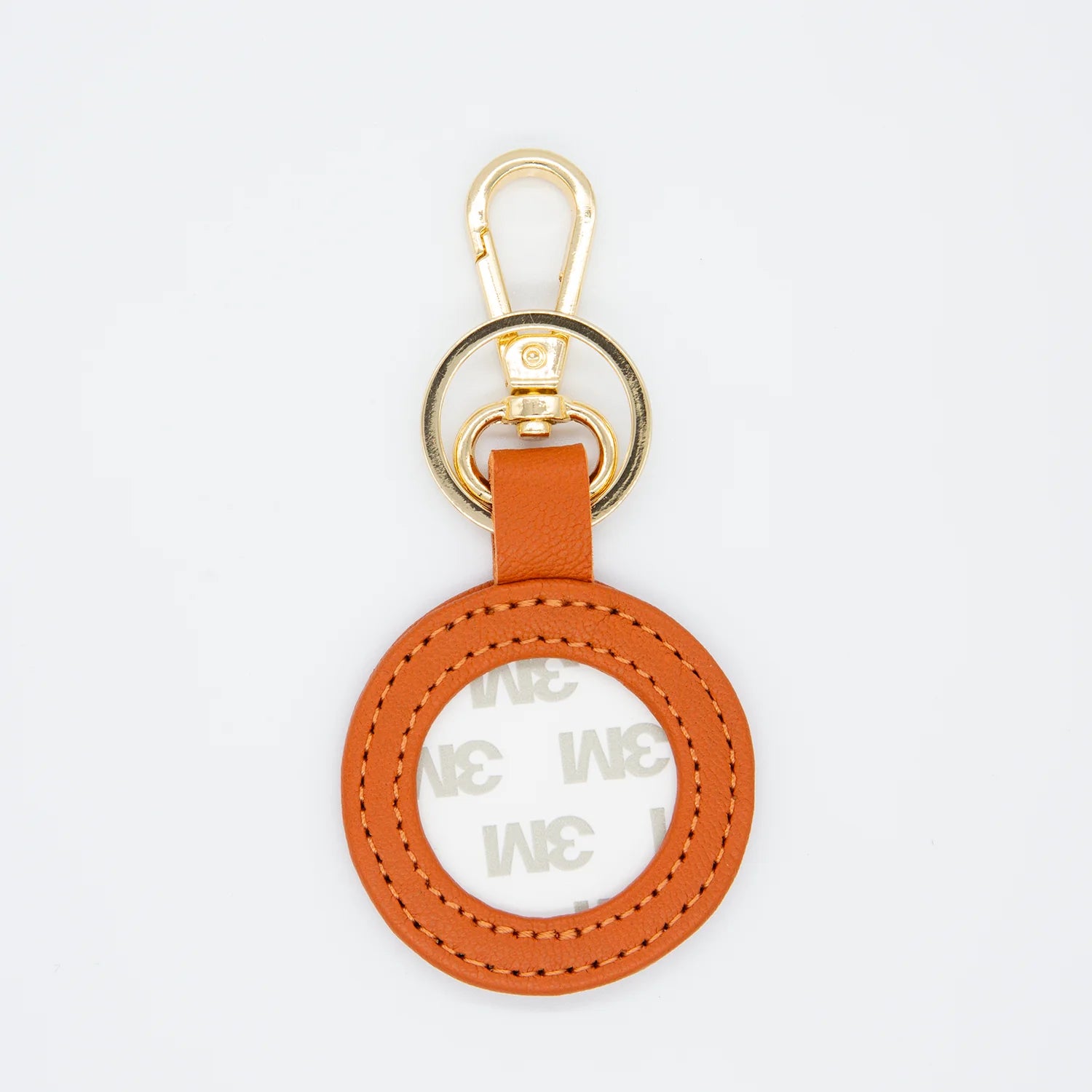 Orange Self-Finishing Key Fob