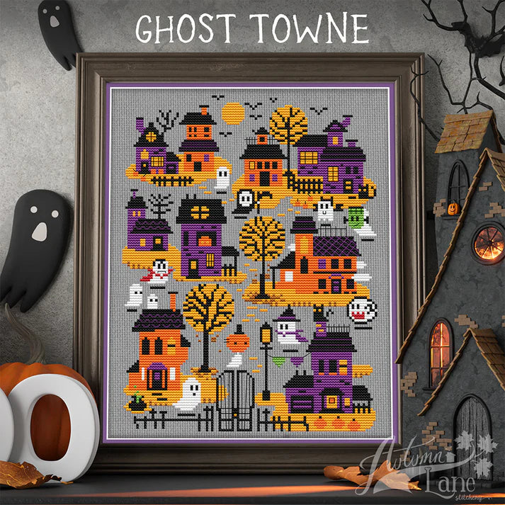 Ghost Towne - Cross Stitch Pattern