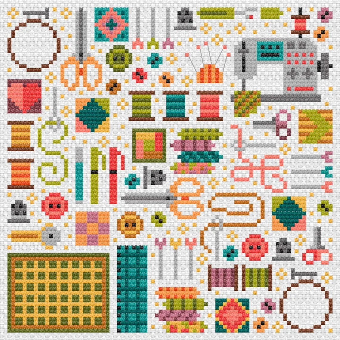 Quilter's Workshop - Cross Stitch Pattern