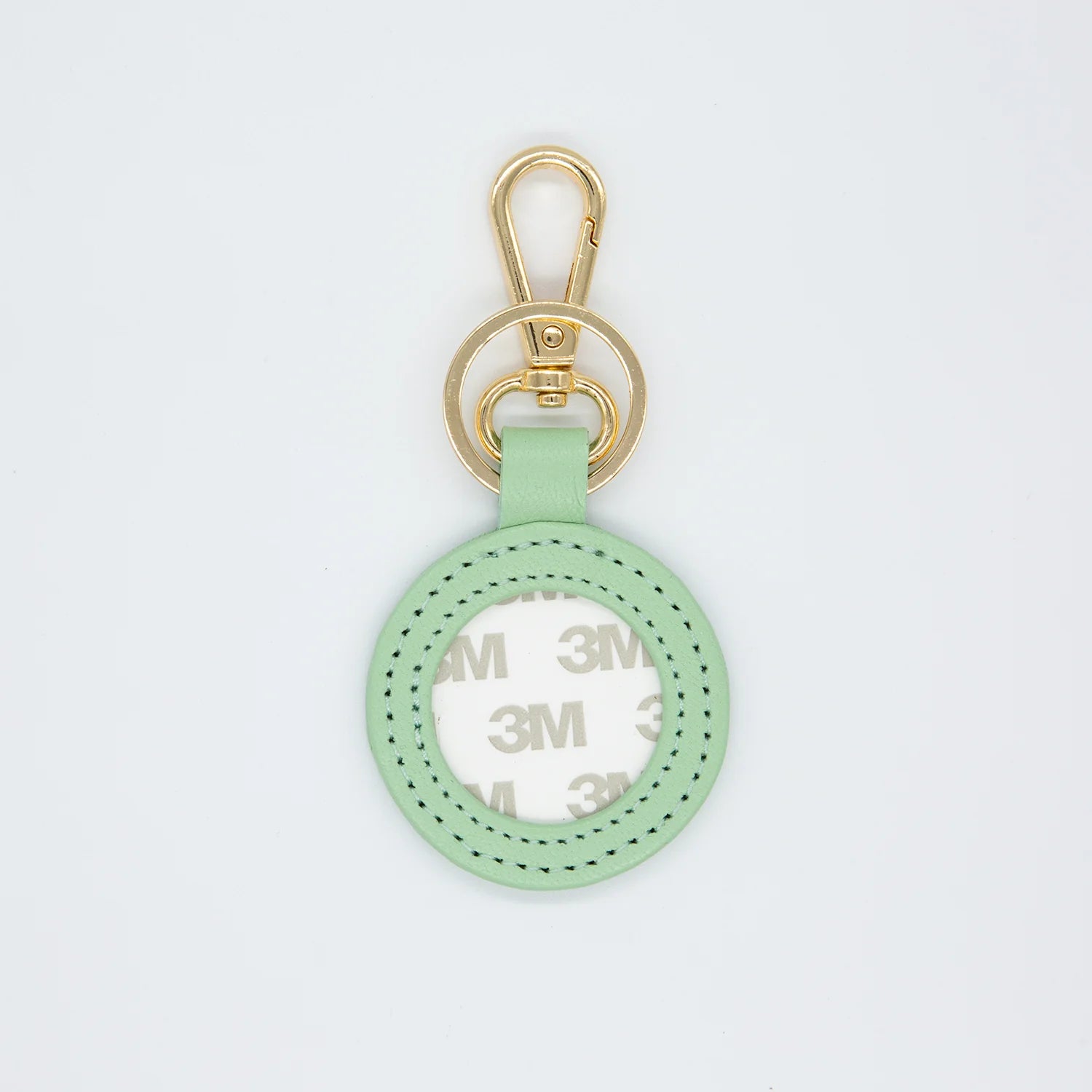 Smokey Green Self-Finishing Key Fob