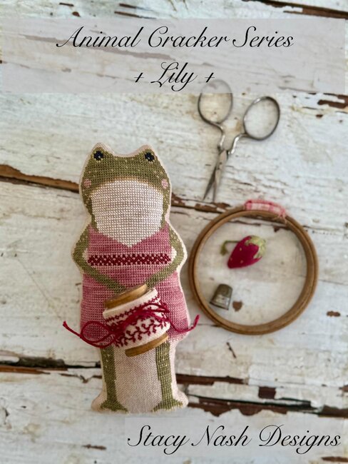 Lily Animal Cracker - Cross Stitch Pattern