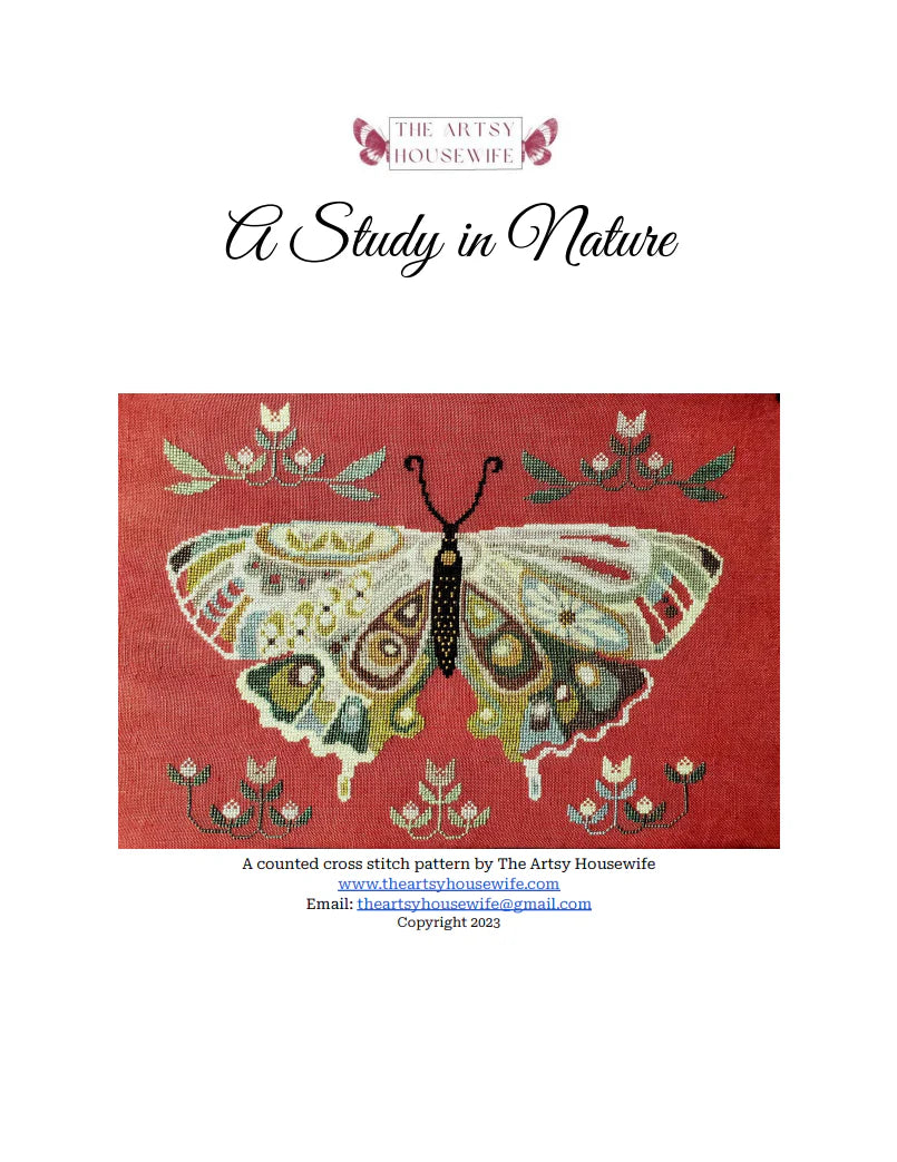 A Study in Nature - Cross Stitch Pattern
