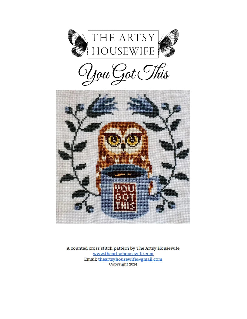 You Got This - Cross Stitch Pattern