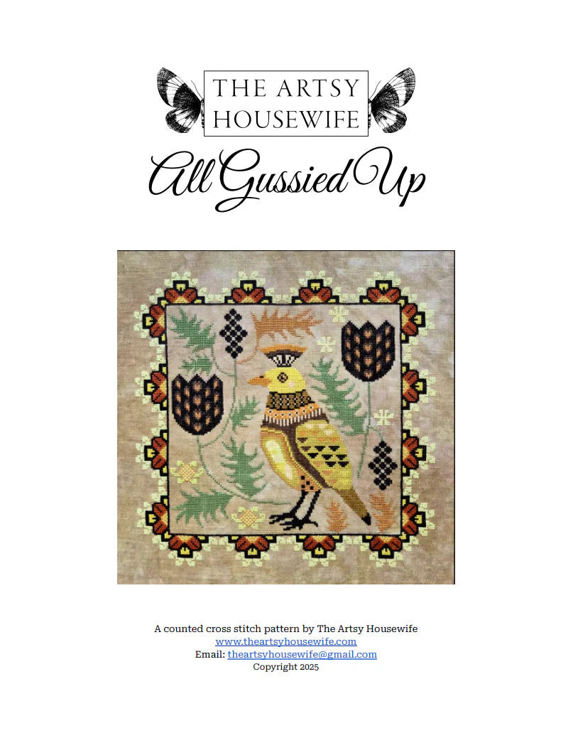 All Gussied up - Cross Stitch Pattern