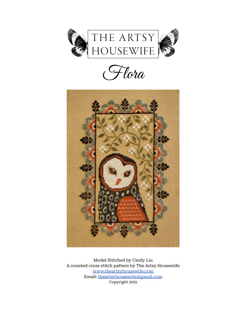 Flora - Cross Stitch Pattern