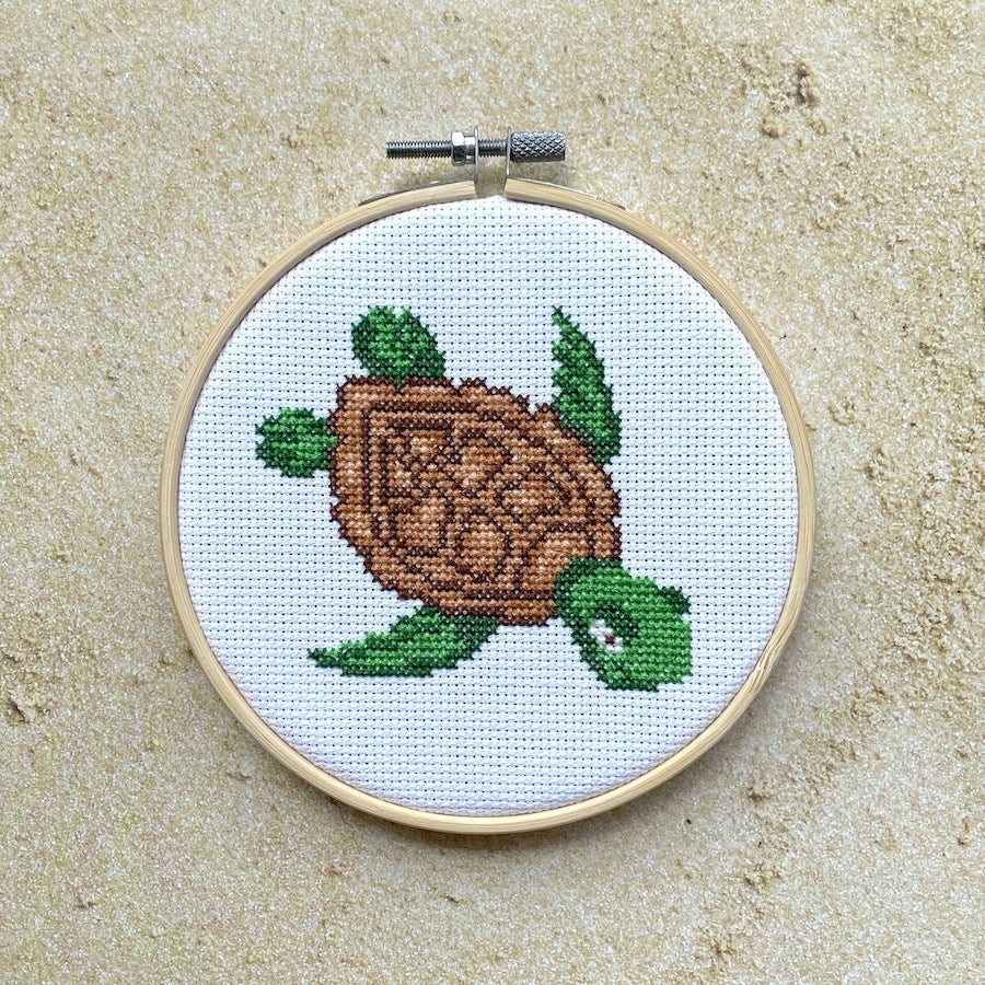 Sea Turtle - Cross Stitch Kit