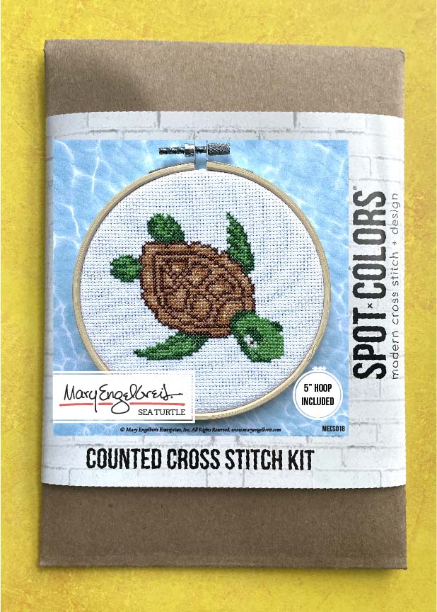 Sea Turtle - Cross Stitch Kit