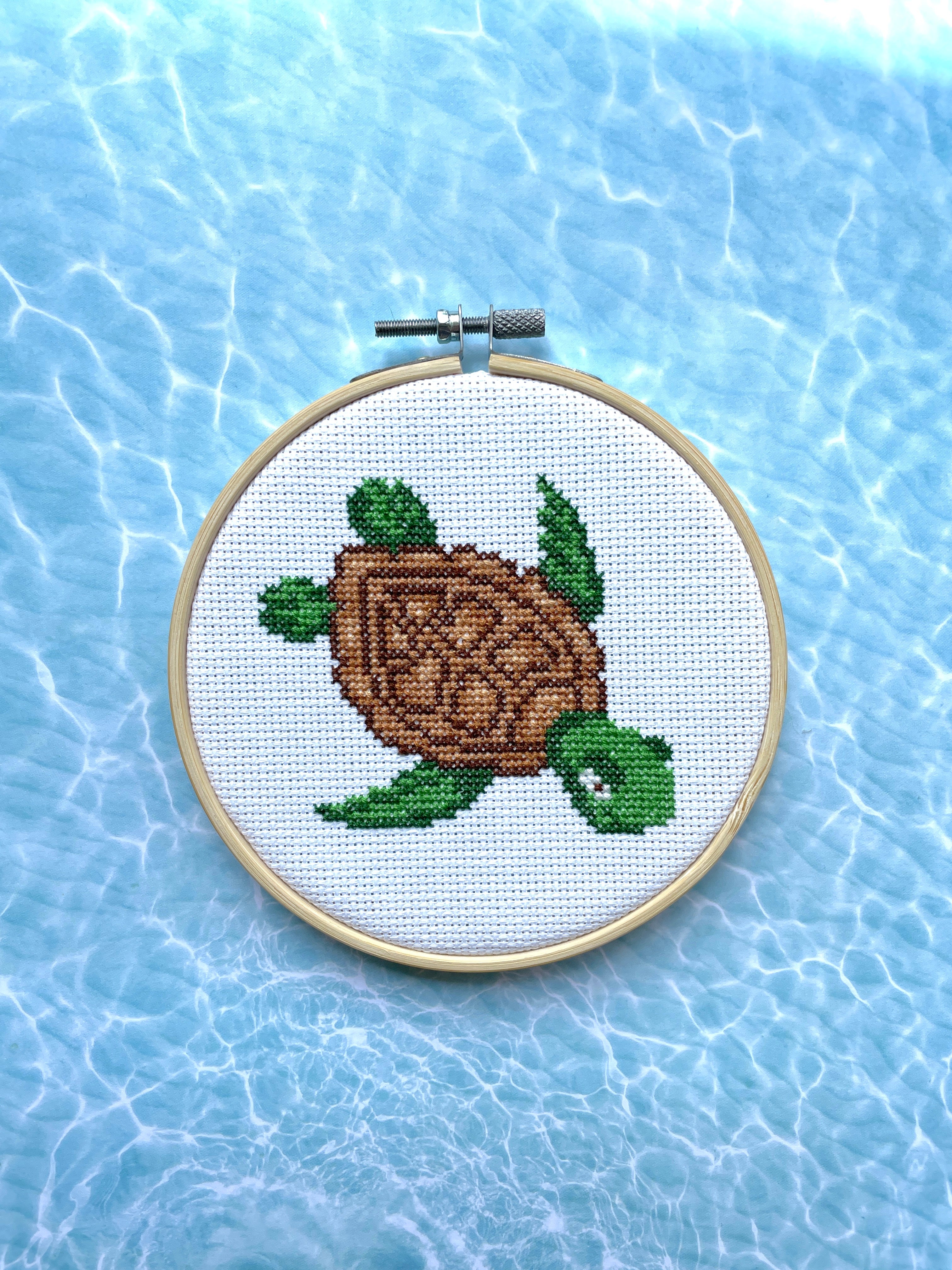Sea Turtle - Cross Stitch Kit
