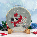 Snowflake Sheep Ornament - Cross Stitch Pattern