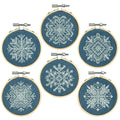Mini Snowflake Ornaments - Cross Stitch Pattern