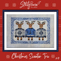 Christmas Sweater Trio - Cross Stitch Pattern