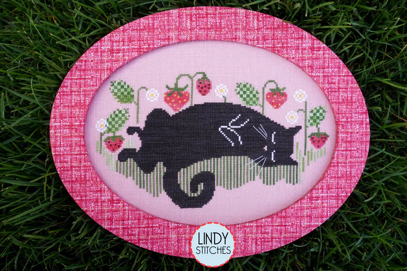 Strawberry Naps - Cross Stitch Pattern