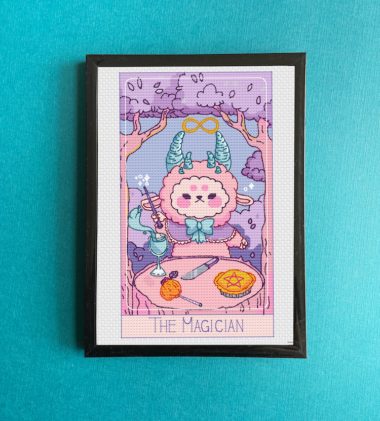 The Magician Card - Cross Stitch Kit