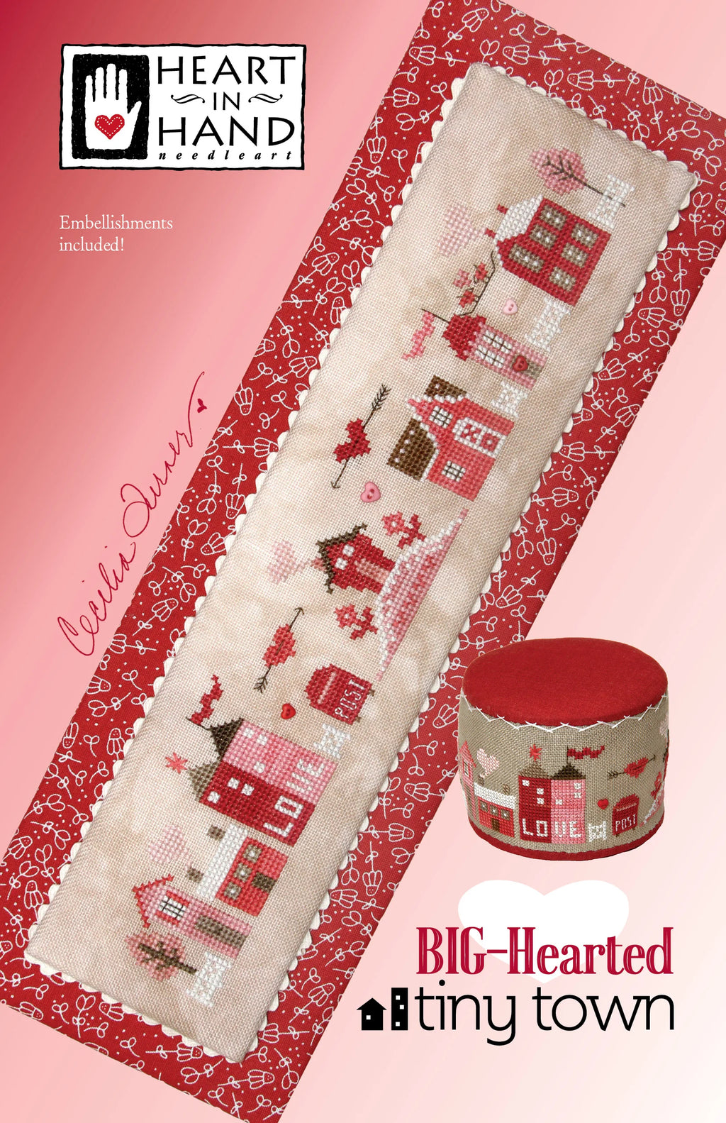 Big-Hearted Tiny Town - Cross Stitch Pattern
