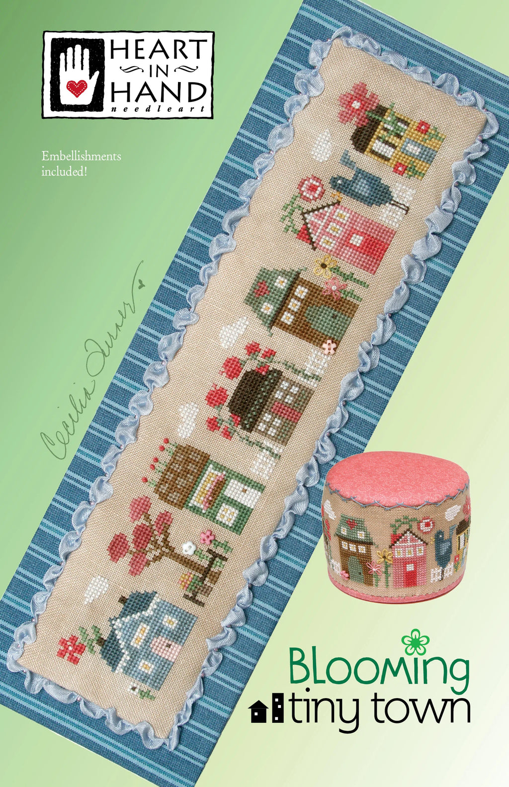 Blooming Tiny Town - Cross Stitch Pattern