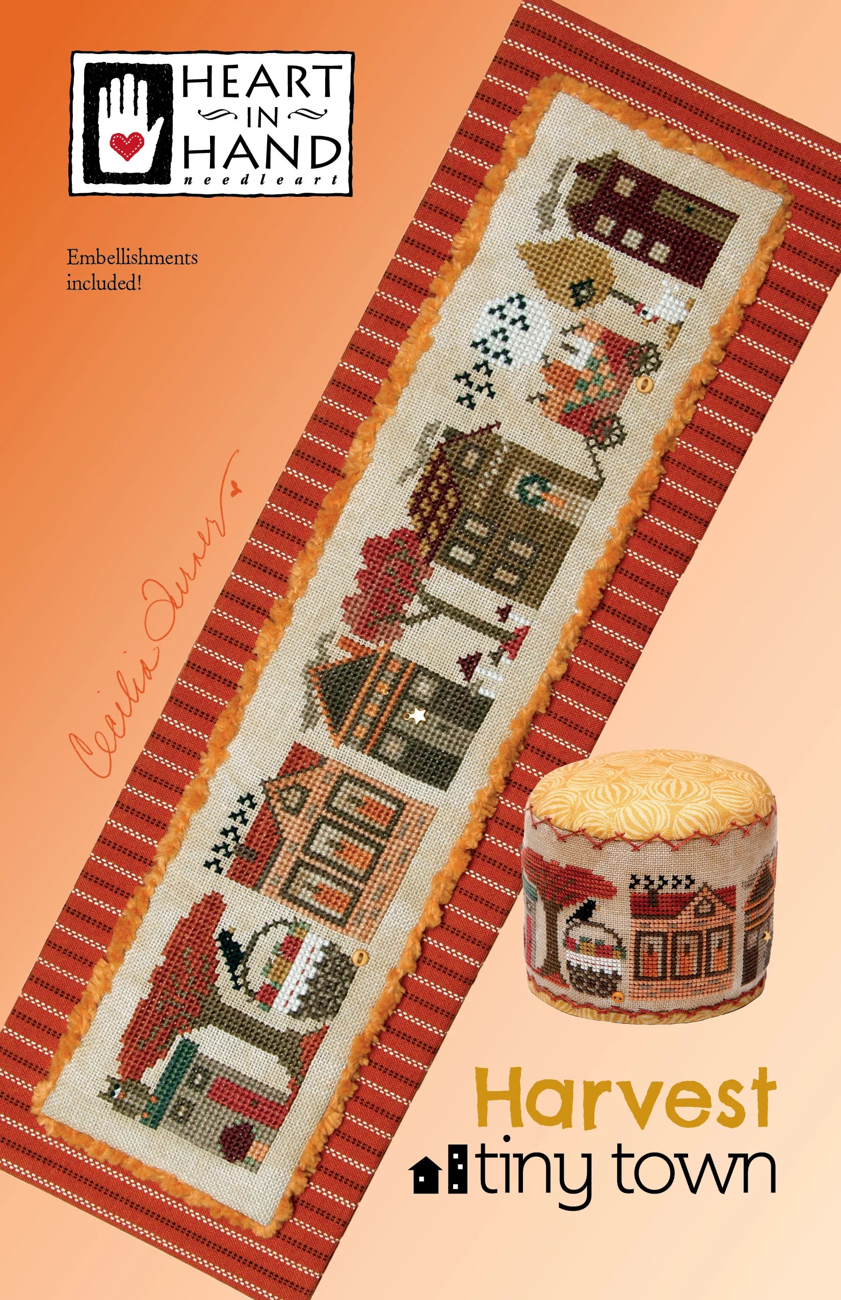 Harvest Tiny Town - Cross Stitch Pattern