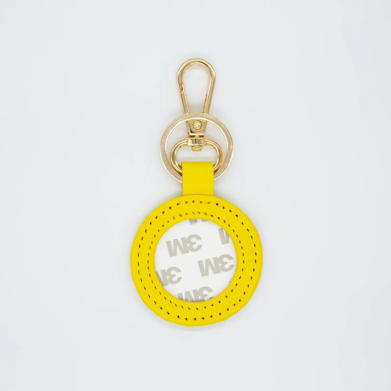 Yellow Self-Finishing Key Fob