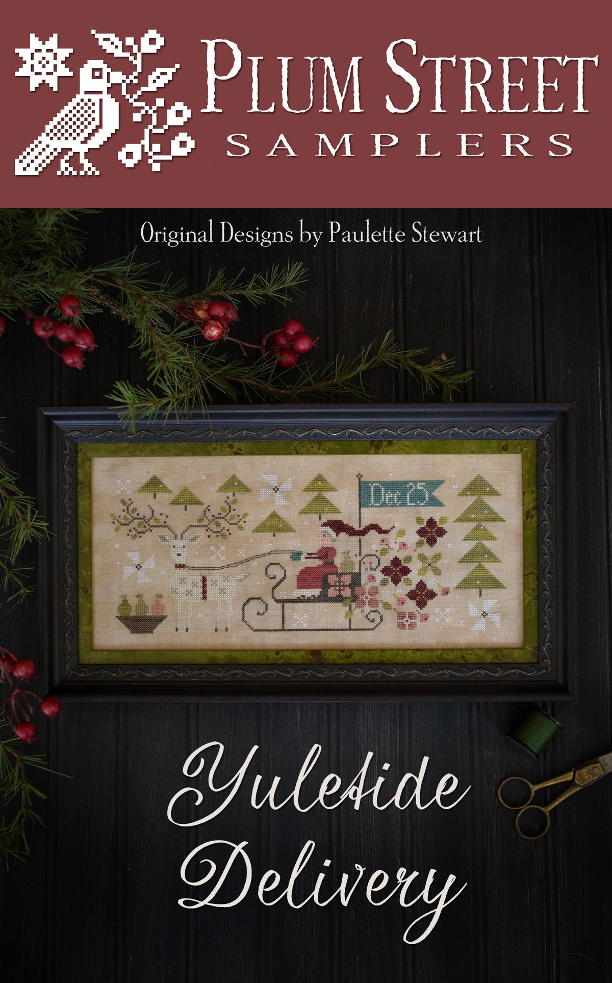 Yuletide Delivery - Cross Stitch Pattern
