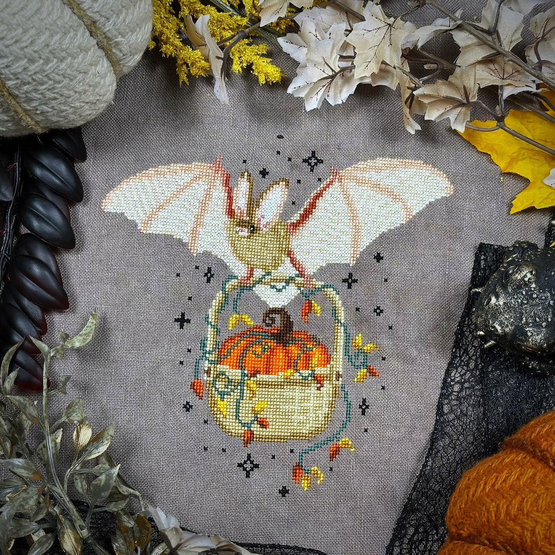 Samhain Gatherer - Cross Stitch Pattern