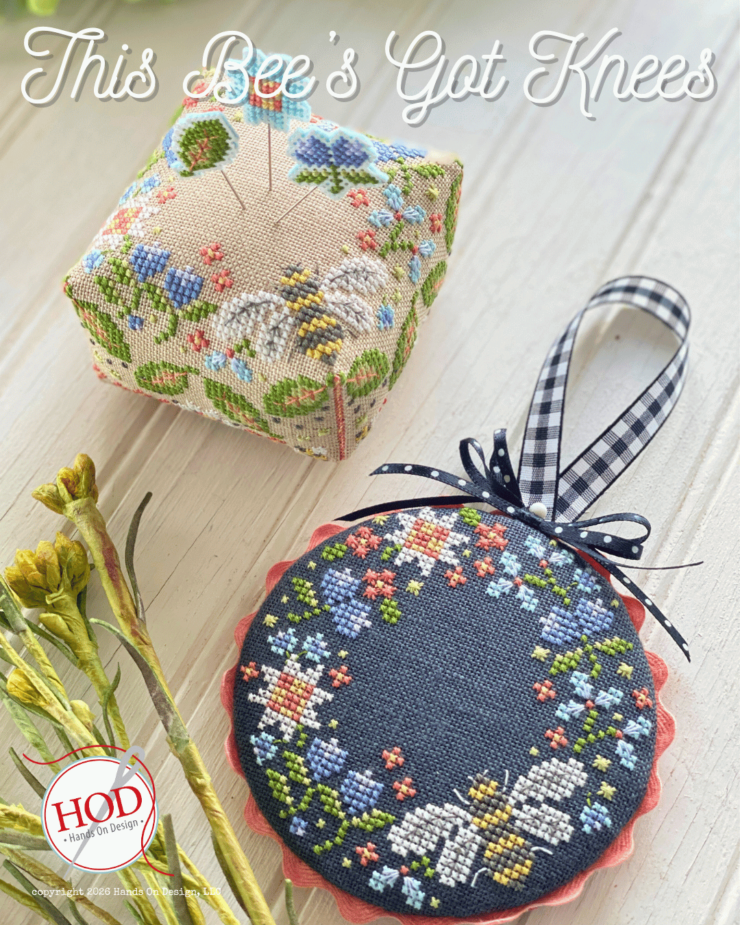 This Bee's Got Knees - Cross Stitch Pattern