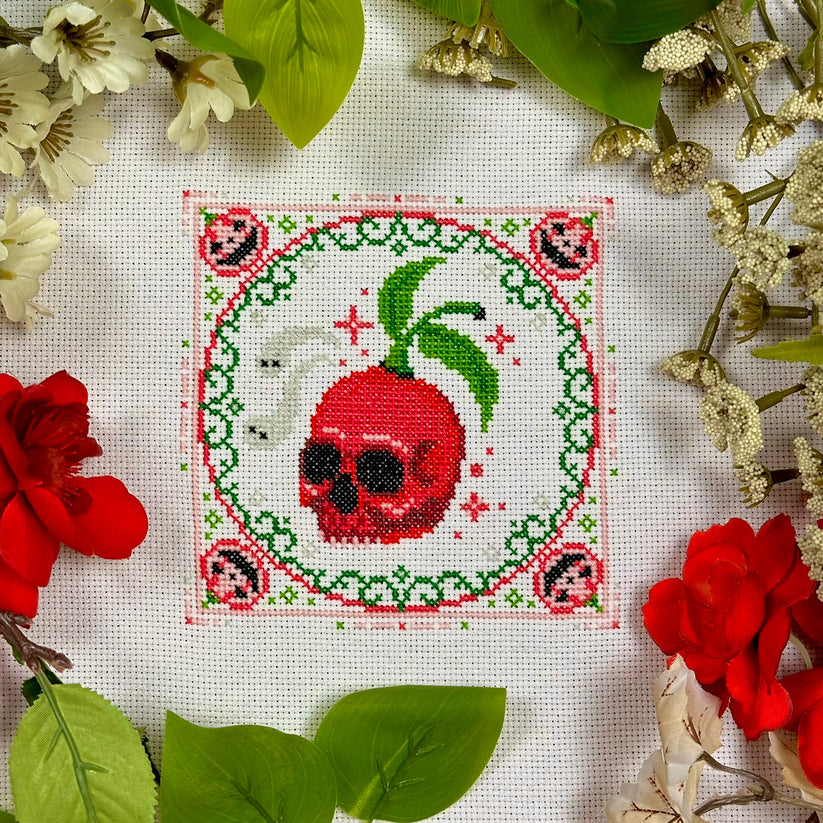 Summerween Cherry - Cross Stitch Pattern