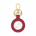 Cranberry Self-Finishing Key Fob