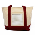 Cranberry Self-Finishing Large Tote Bag