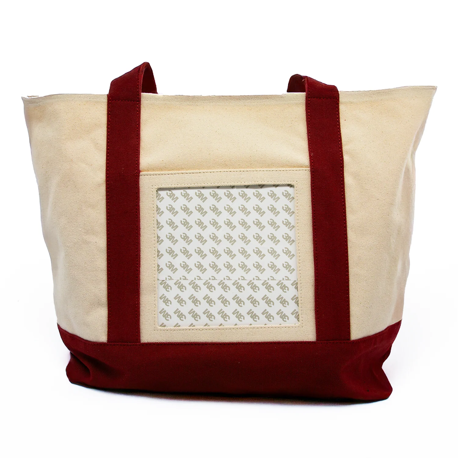 Cranberry Self-Finishing Large Tote Bag
