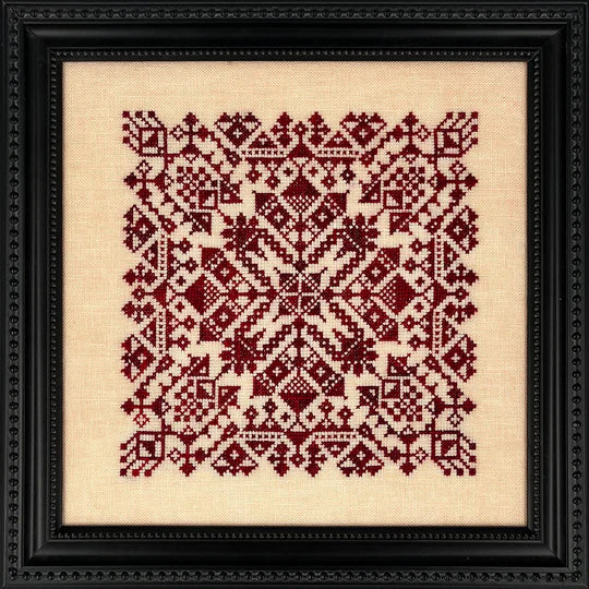 Cranberry Star - Cross Stitch Pattern