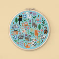 Mini Cat Garden - Cross Stitch Pattern
