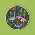Mini Dino Garden 2 - Cross Stitch Pattern