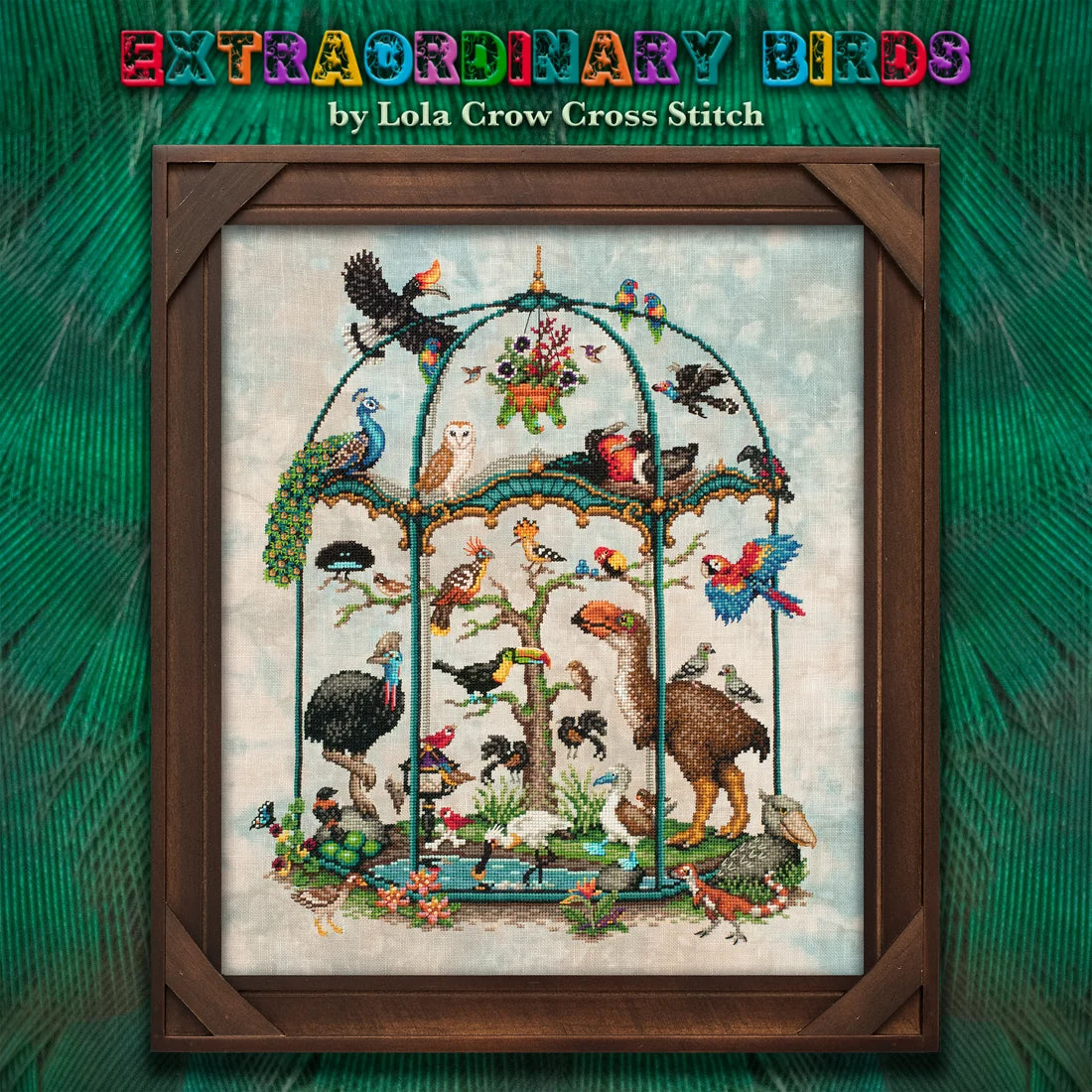 Extraordinary Birds - Cross Stitch Pattern