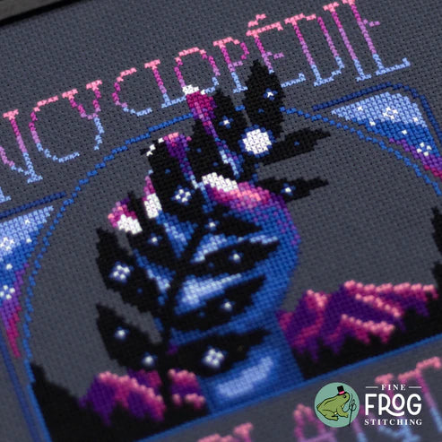 Cosmic Plant Book - Cross Stitch Pattern