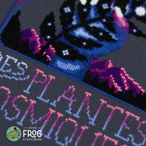 Cosmic Plant Book - Cross Stitch Pattern