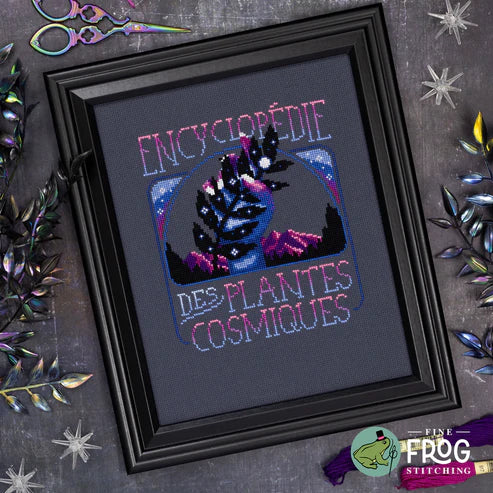 Cosmic Plant Book - Cross Stitch Pattern