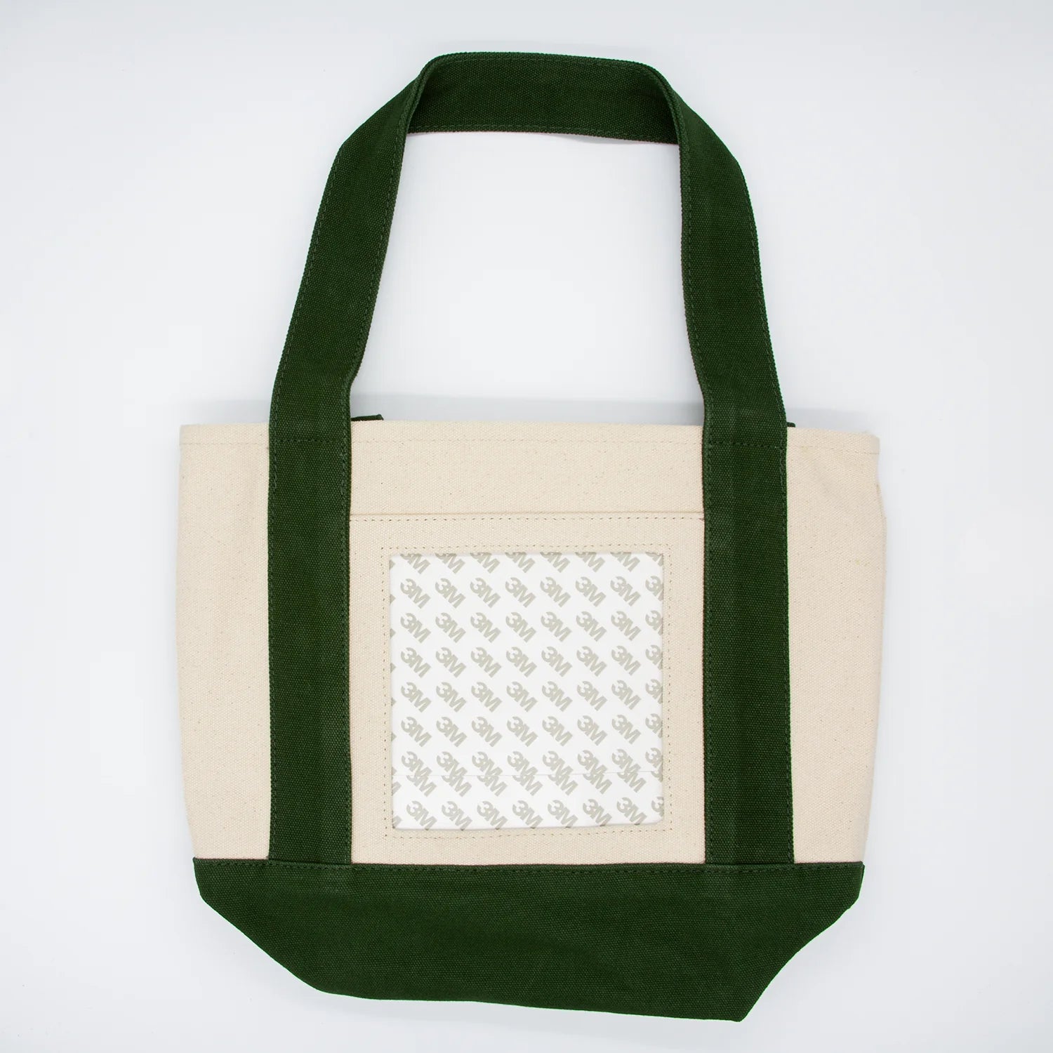 Forest Green Self-Finishing Mini Tote Bag