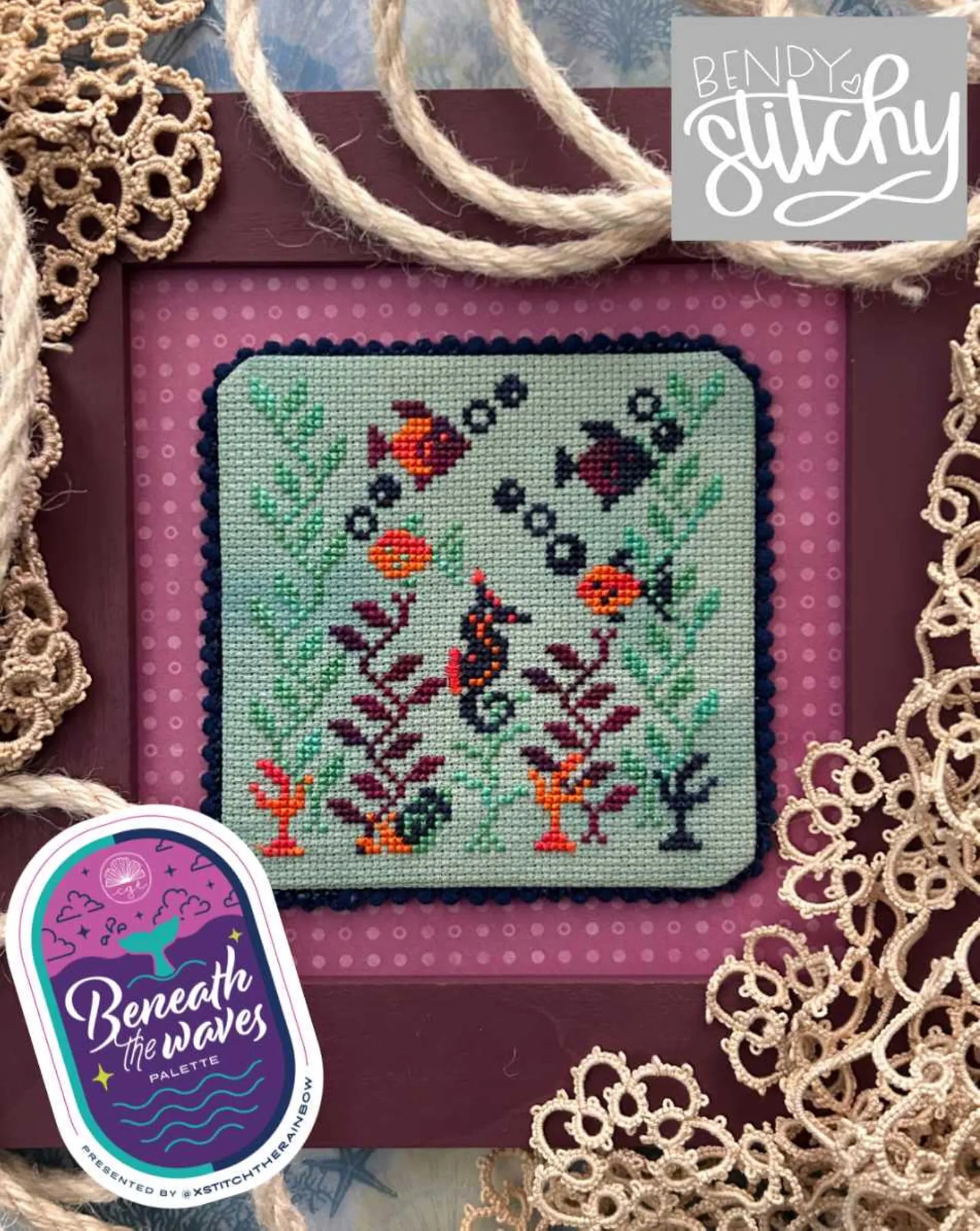 Summer Shoal  - Cross Stitch Pattern