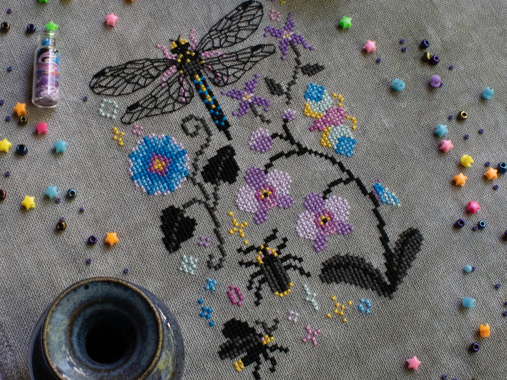 Midnight Nature Walk - Cross Stitch Pattern